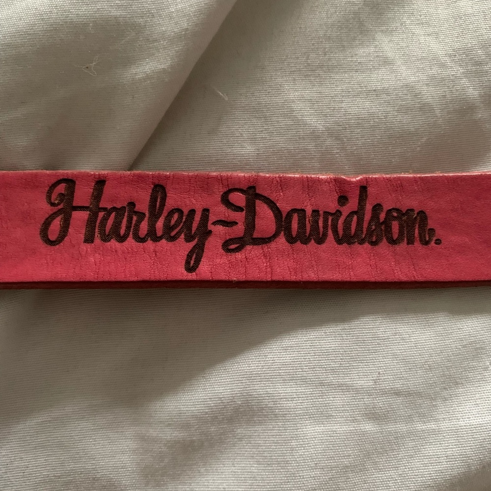 🌟Host pick 🌟 Harley Davidson pink dog collar